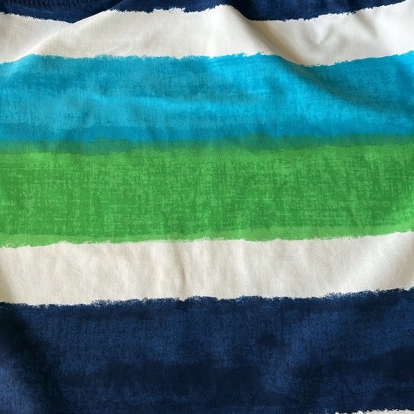 Lauren 2 piece tankini Preowned sz 8 - Picture 4 of 5